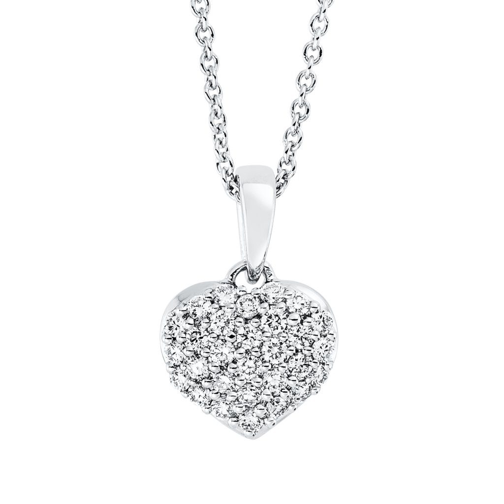 Brogle Classic Kette mit Diamantherz Brogle Classic Kette mit Diamantherz