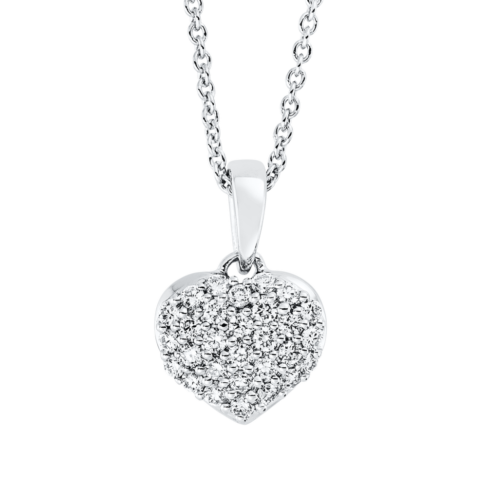 Brogle Classic Kette mit Diamantherz Brogle Classic Kette mit Diamantherz