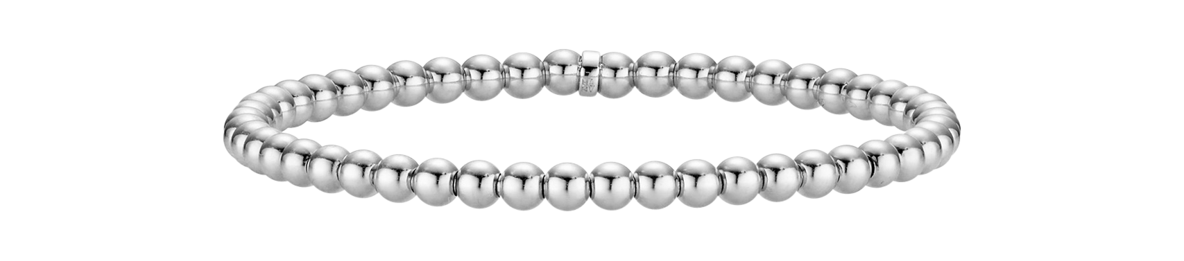 Brogle Classic Kugelarmband flexibel 4mm