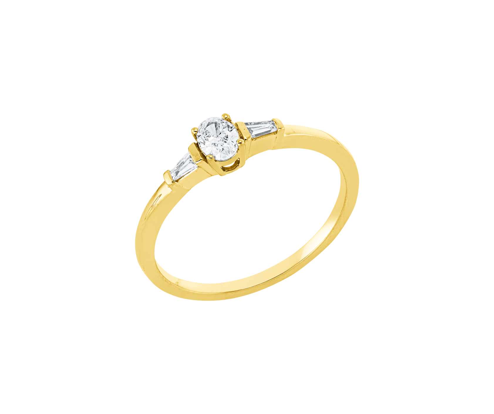 Brogle Classic solitaire ring