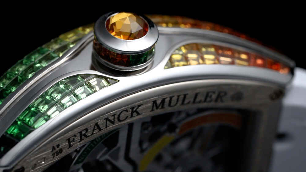 Franck Muller Vanguard Rainbow Revolution 3 55.9 x 46mm