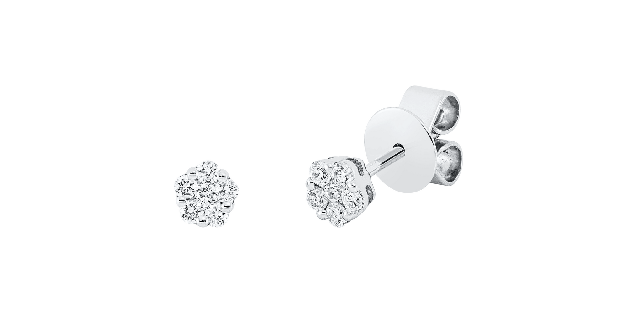 Brogle Classic diamond stud earrings