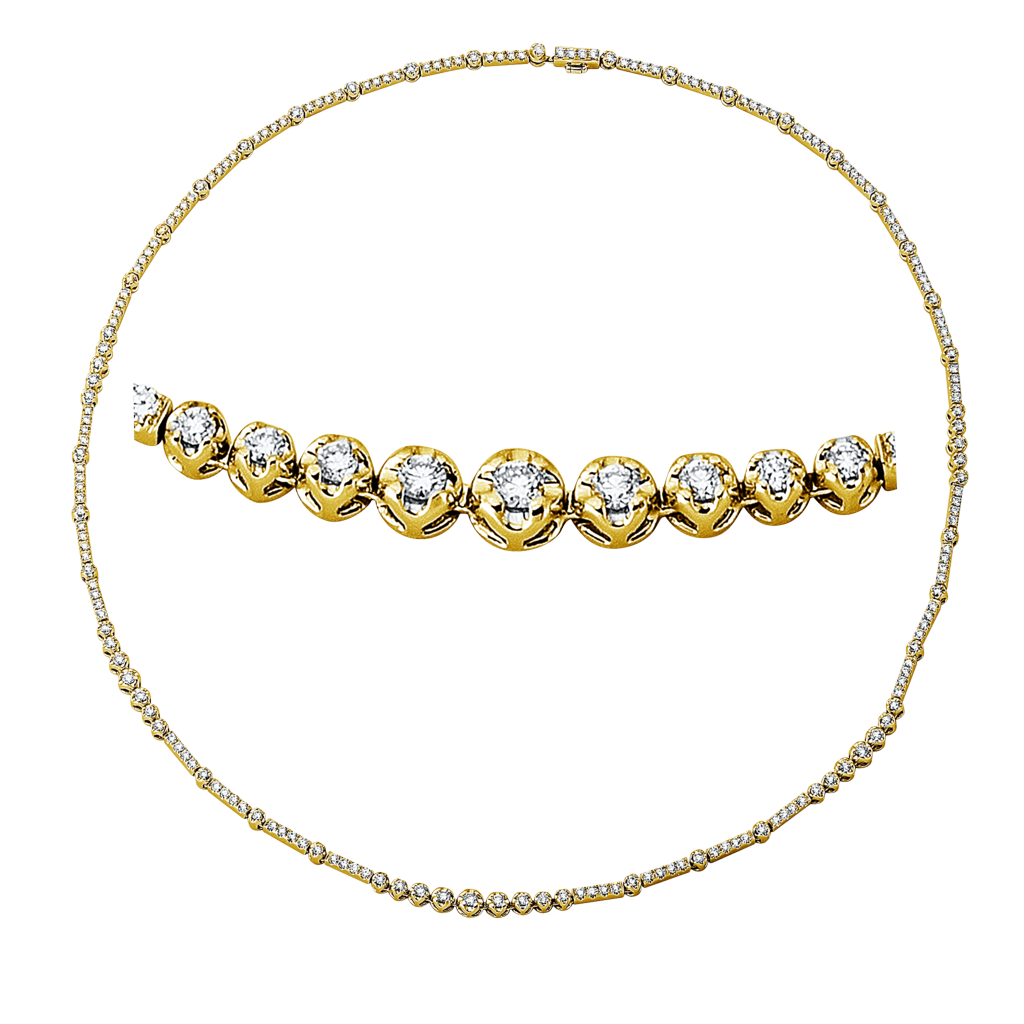 Brogle Classic tennis necklace Brogle Classic tennis necklace