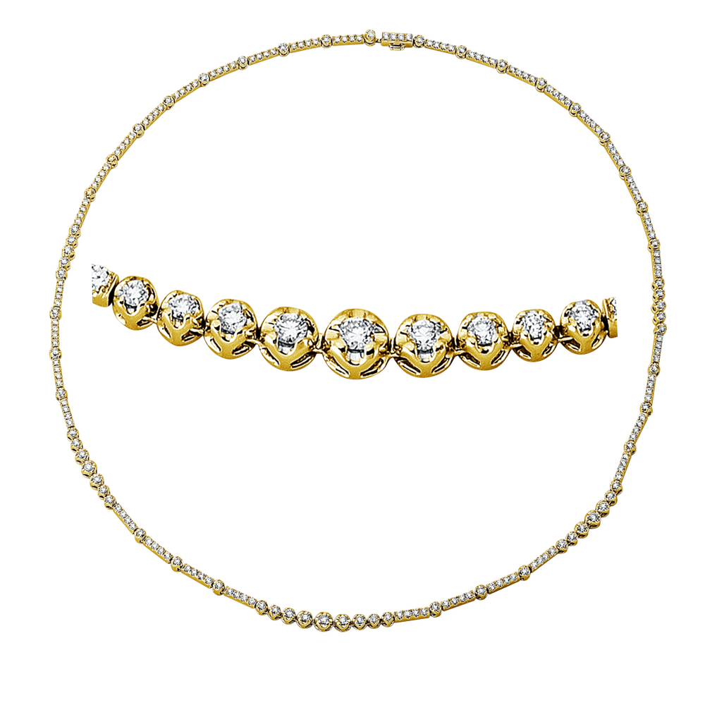 Brogle Classic tennis necklace Brogle Classic tennis necklace