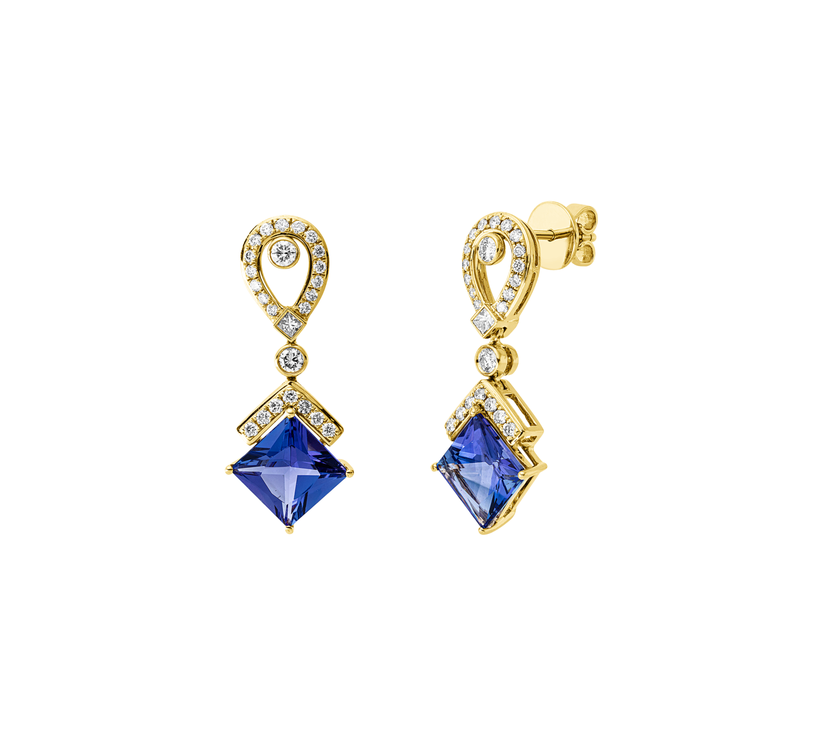 Brogle Selection tanzanite earrings Brogle Selection tanzanite earrings