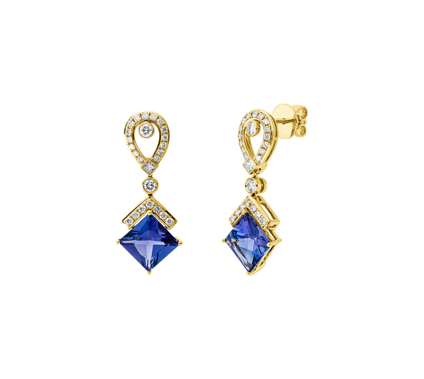 Brogle Selection tanzanite earrings Brogle Selection tanzanite earrings