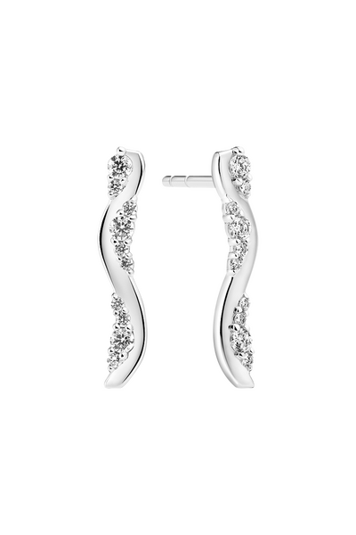 SIF Jakobs Ellera Waves Altro hoop earrings SIF Jakobs Ellera Waves Altro hoop earrings