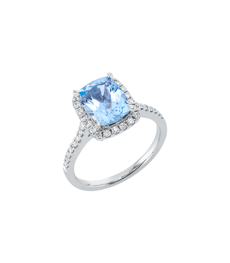 Brogle Classic Sky topaz ring Brogle Classic Sky topaz ring
