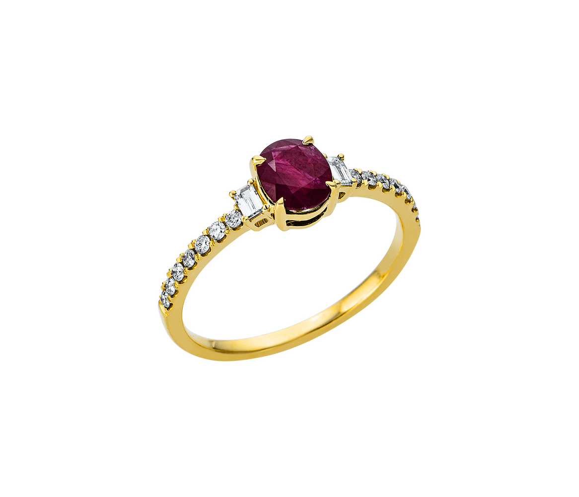 Brogle Classic sapphire ring