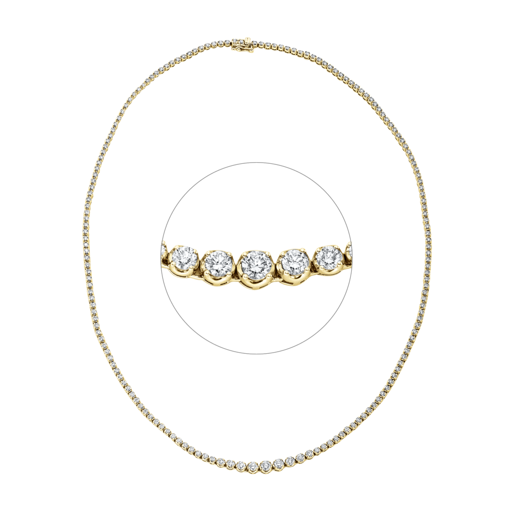 Brogle Classic tennis necklace Brogle Classic tennis necklace