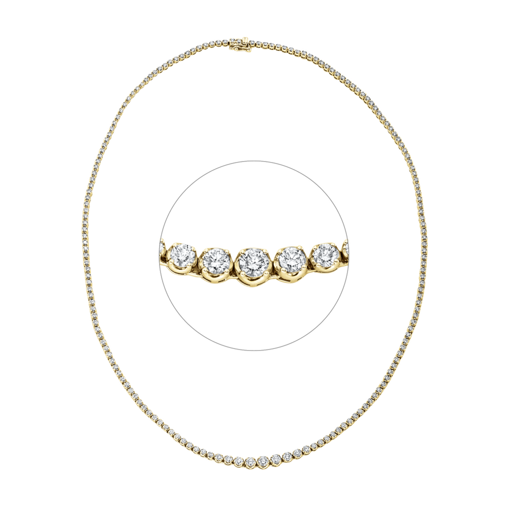 Brogle Classic tennis necklace Brogle Classic tennis necklace