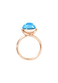 Tamara Comolli Bouton Swiss-Topaz L Ring Tamara Comolli Bouton Swiss-Topaz L Ring