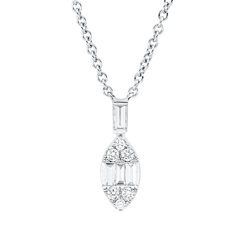 Brogle Classic necklace with diamond pendant