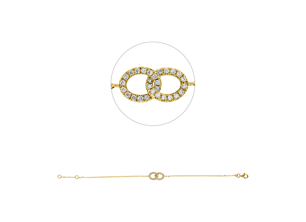 Brogle Classic Diamantarmband