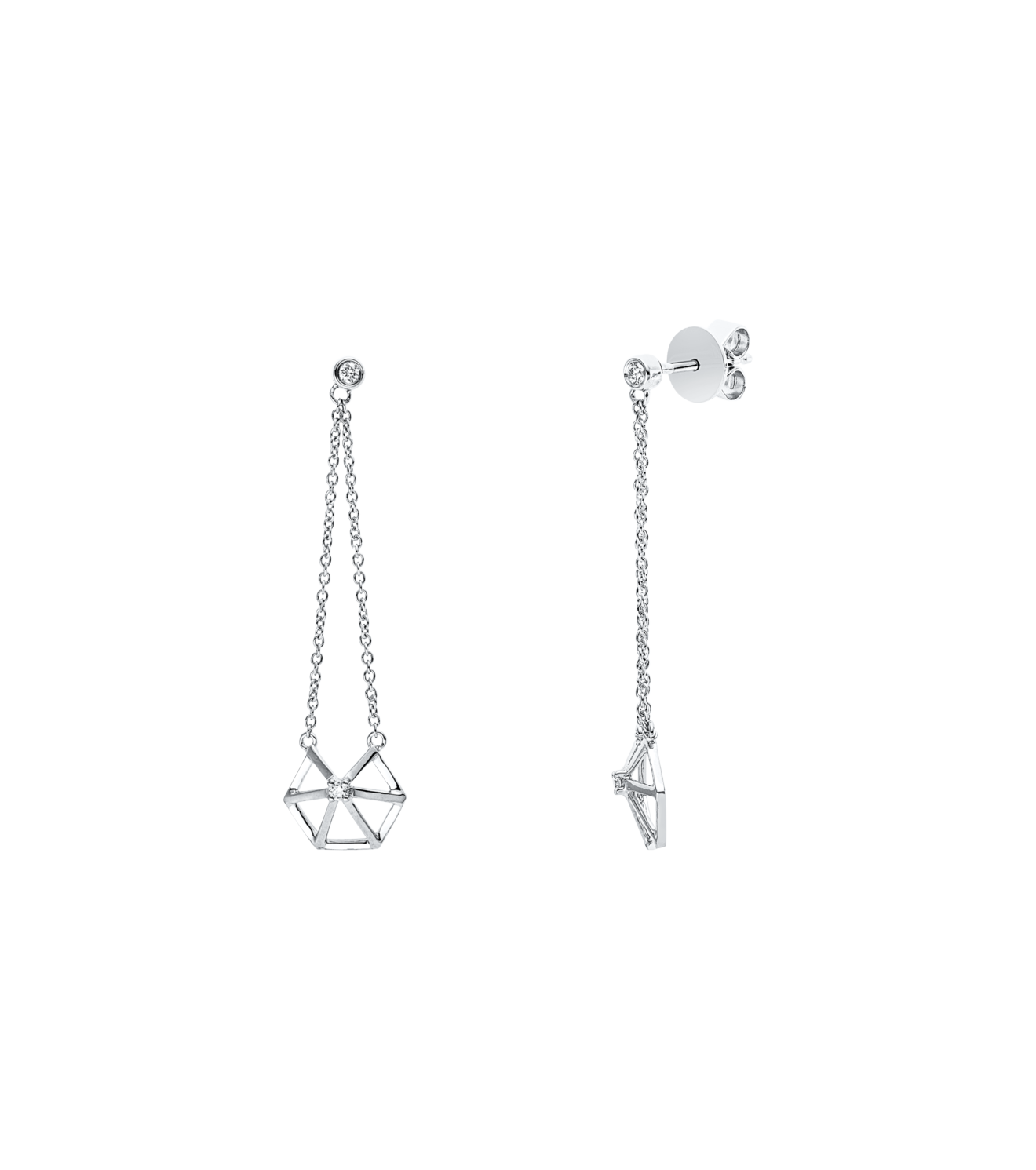 Brogle Classic Diamantohrhänger