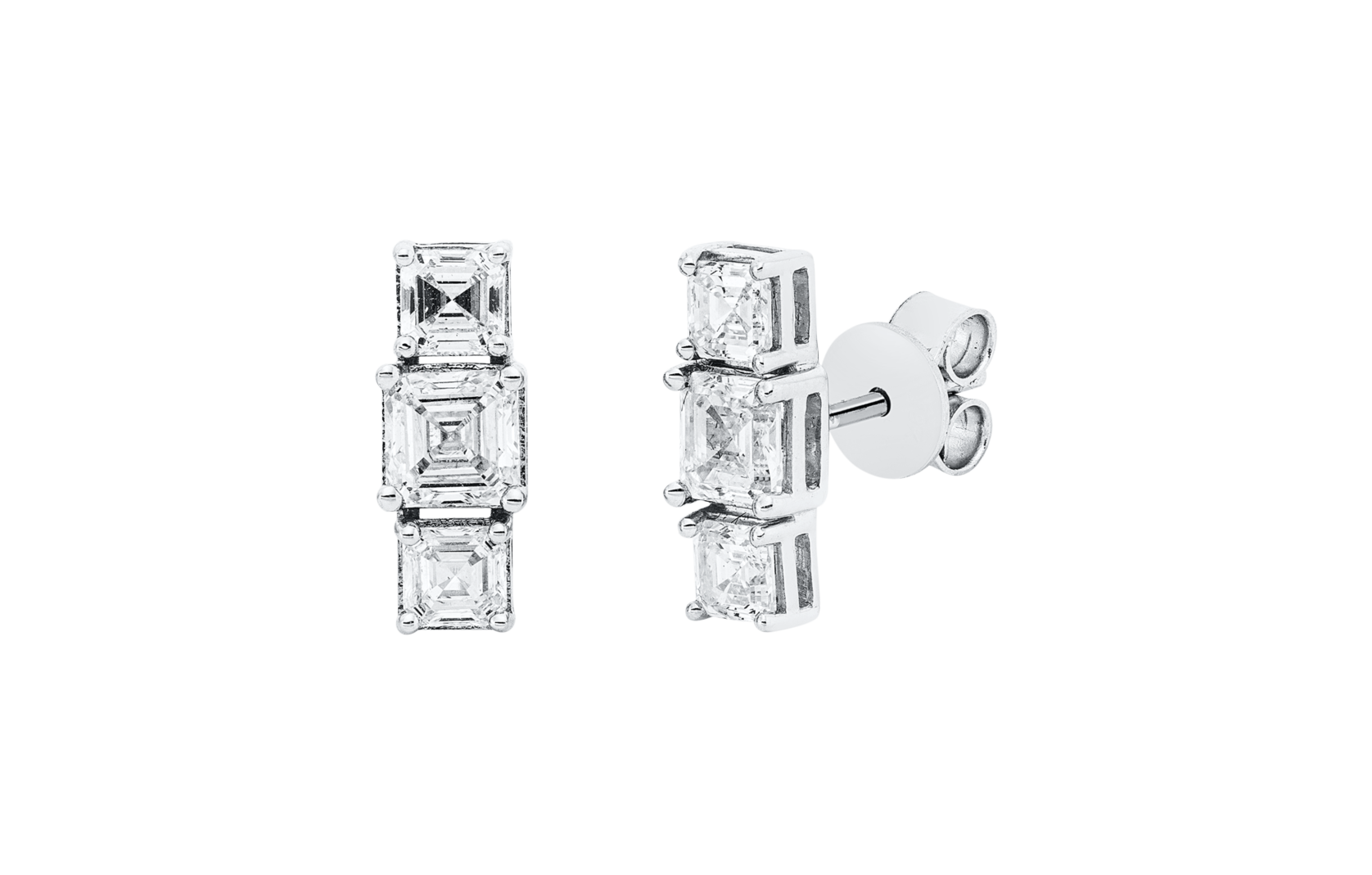 Brogle Selection diamond stud earrings