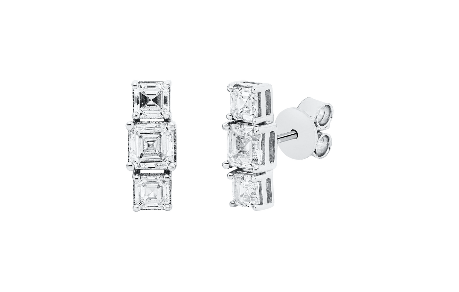 Brogle Selection diamond stud earrings Brogle Selection diamond stud earrings