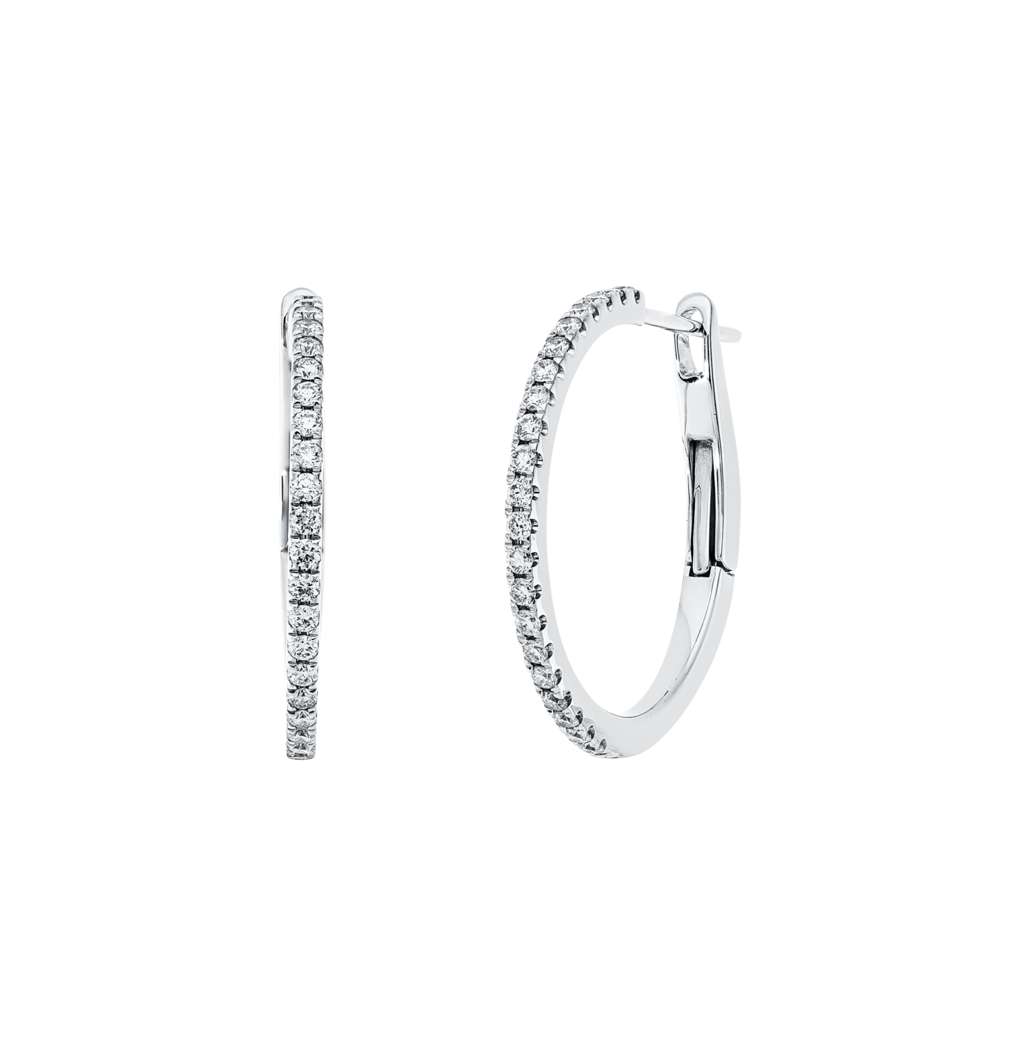 Brogle Classic Diamantcreolen