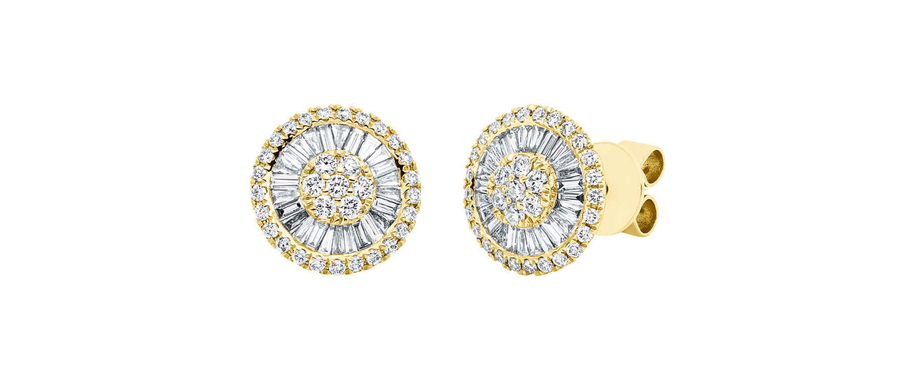 Brogle Selection diamond stud earrings