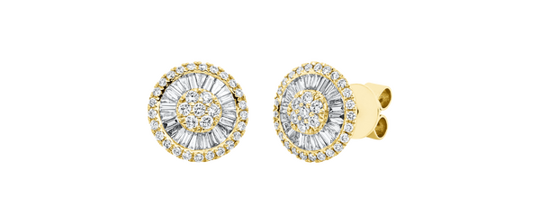 Brogle Selection diamond stud earrings