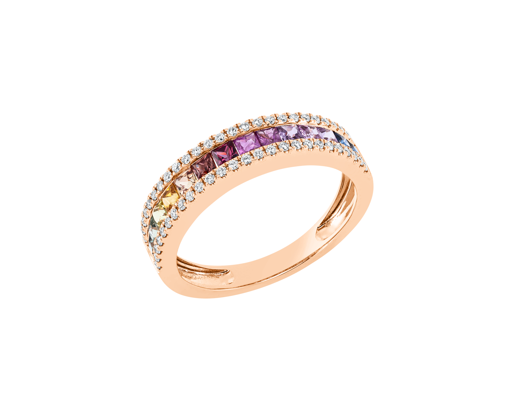 Brogle Classic Sapphire Ring Rainbow Brogle Classic Sapphire Ring Rainbow