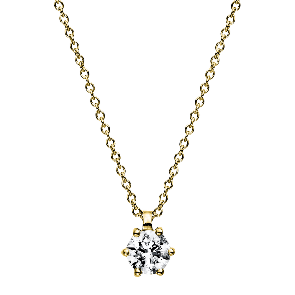 Brogle solitaire necklace Marie up to 0.5 carat Brogle solitaire necklace Marie up to 0.5 carat