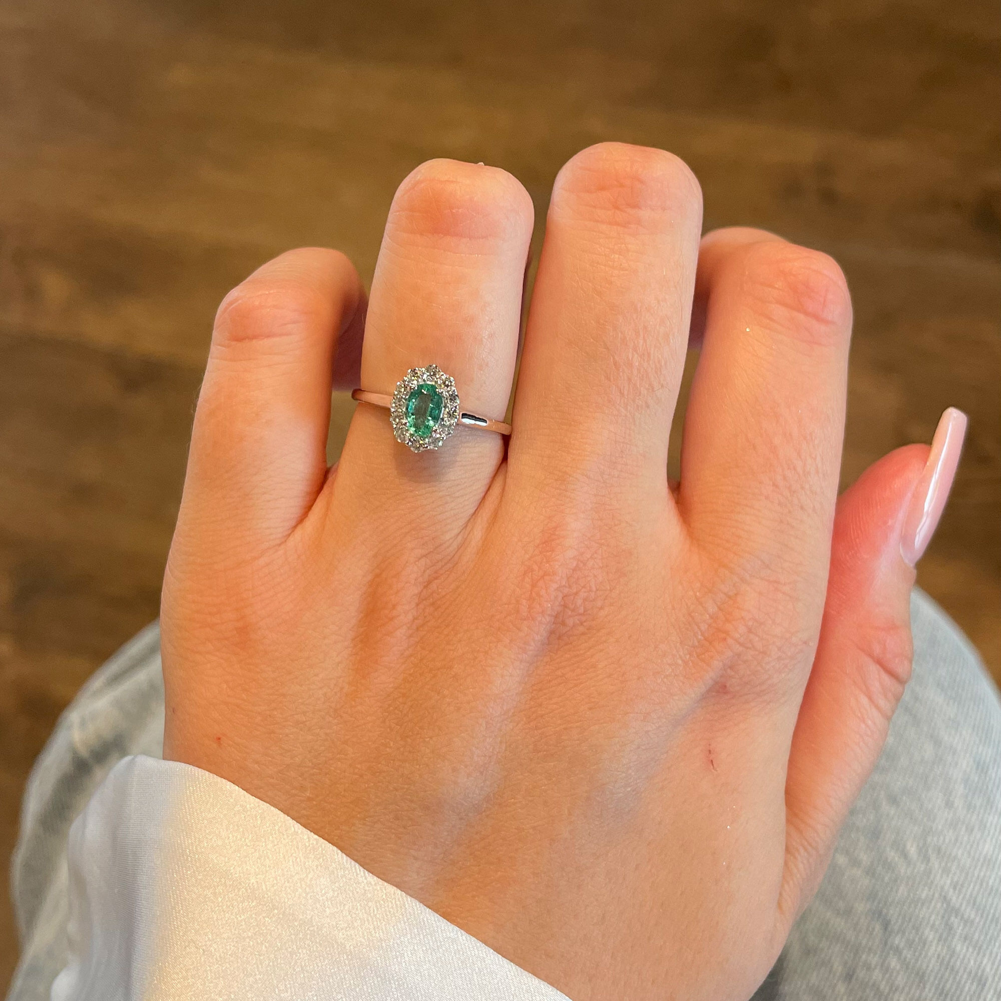 Brogle Classic emerald ring Brogle Classic emerald ring