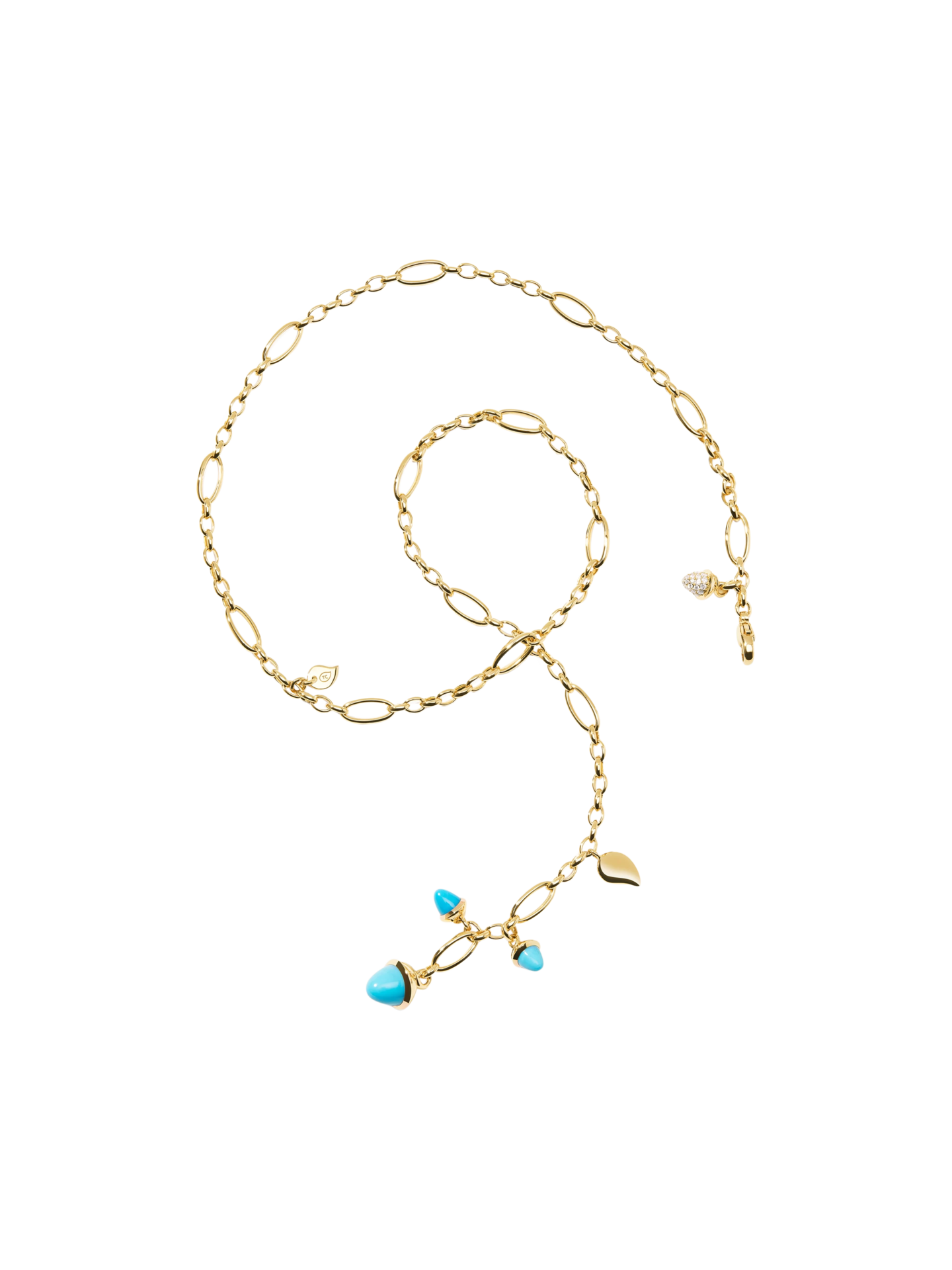 Tamara Comolli Mikado Delicate Turquoise Necklace with Pendant Tamara Comolli Mikado Delicate Turquoise Necklace with Pendant