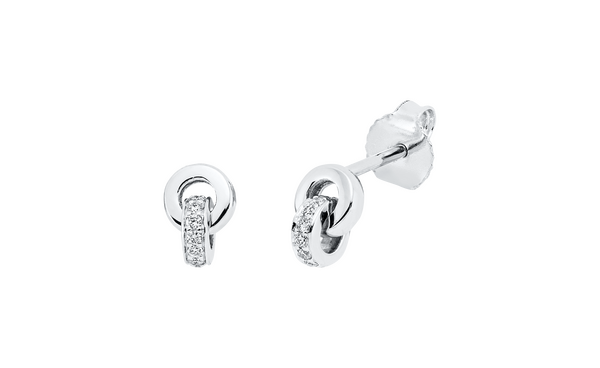 Brogle Classic diamond stud earrings
