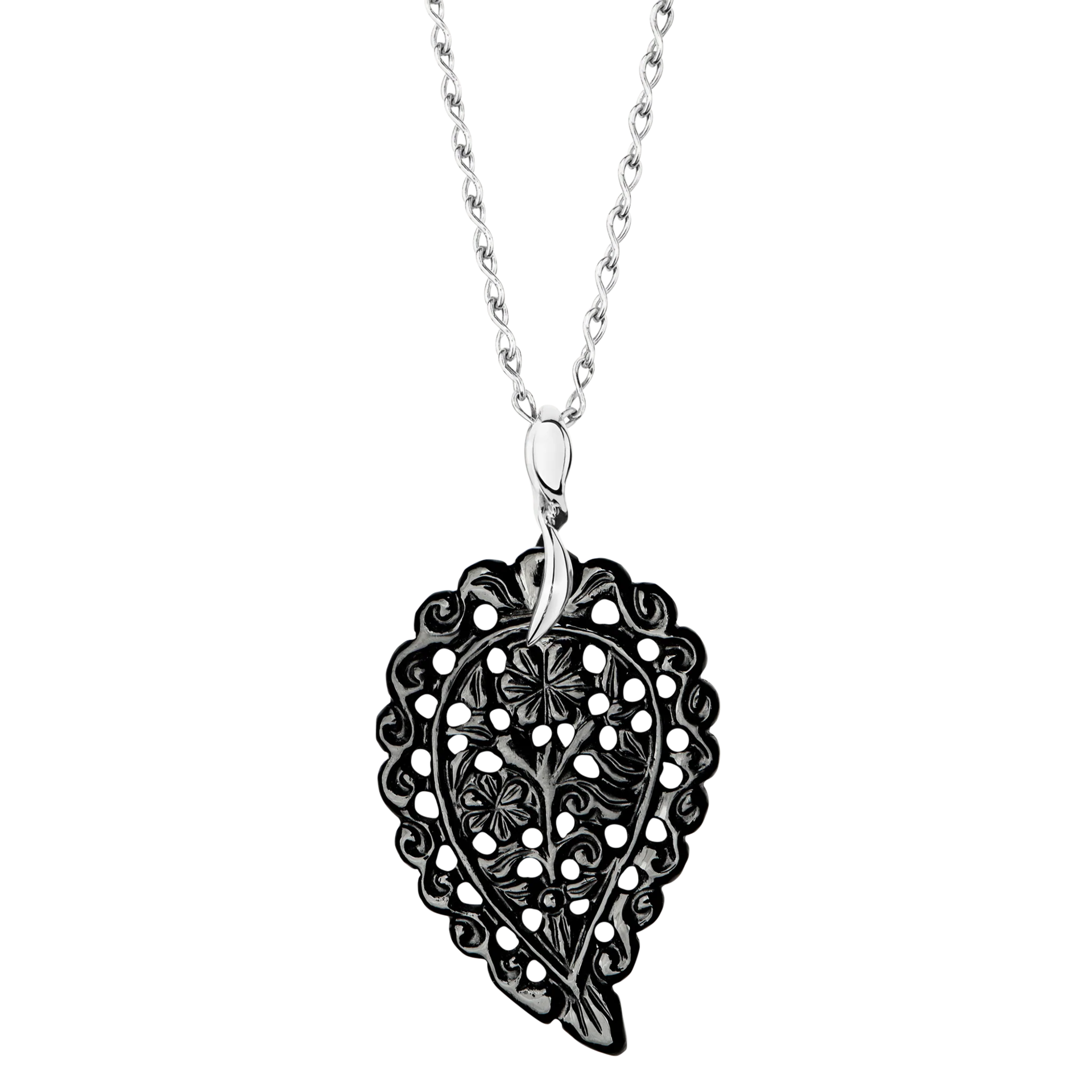 Tamara Comolli India Leaf Onyx M Anhänger Tamara Comolli India Leaf Onyx M Anhänger