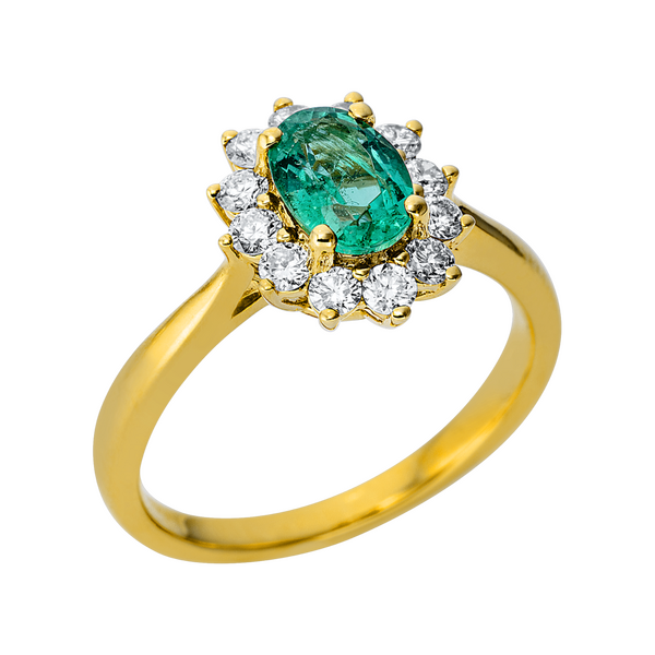 Brogle Selection Royal emerald ring