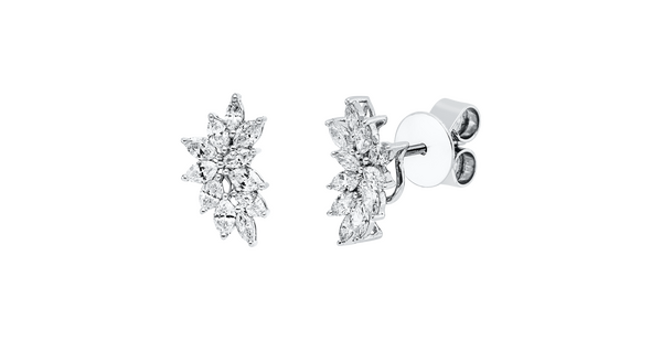 Brogle Classic diamond stud earrings