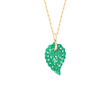 Tamara Comolli India Leaf Onyx S Anhänger