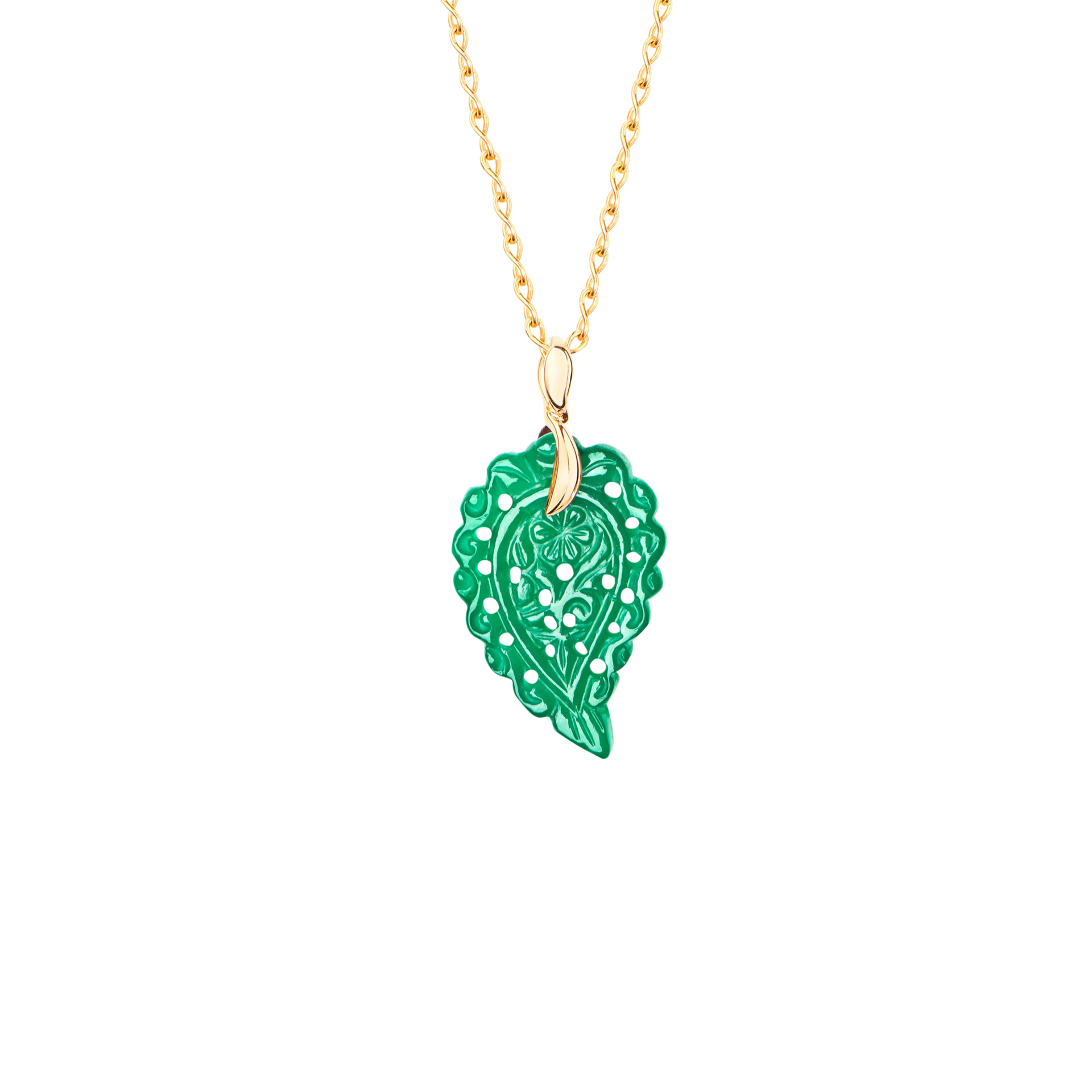 Tamara Comolli India Leaf Onyx S Anhänger Tamara Comolli India Leaf Onyx S Anhänger