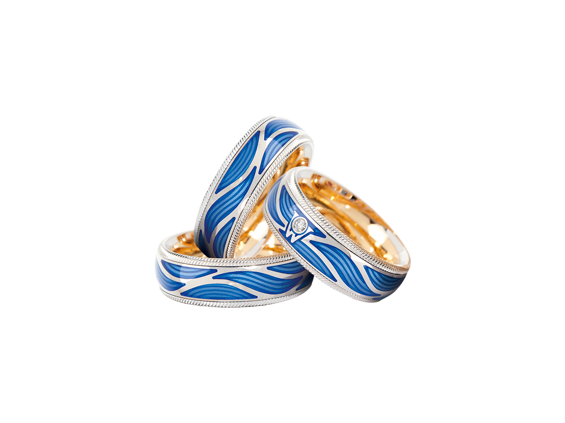 Wellendorff Wave Shimmer Ring Wellendorff Wave Shimmer Ring