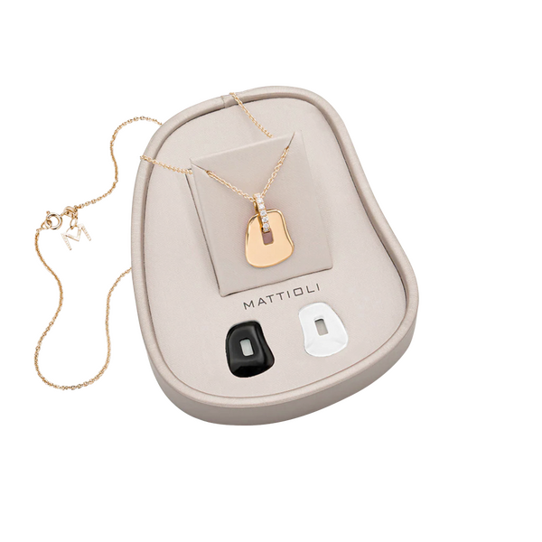 Mattioli Puzzle Ceramica necklace box, with 3 puzzles Mattioli Puzzle Ceramica necklace box, with 3 puzzles