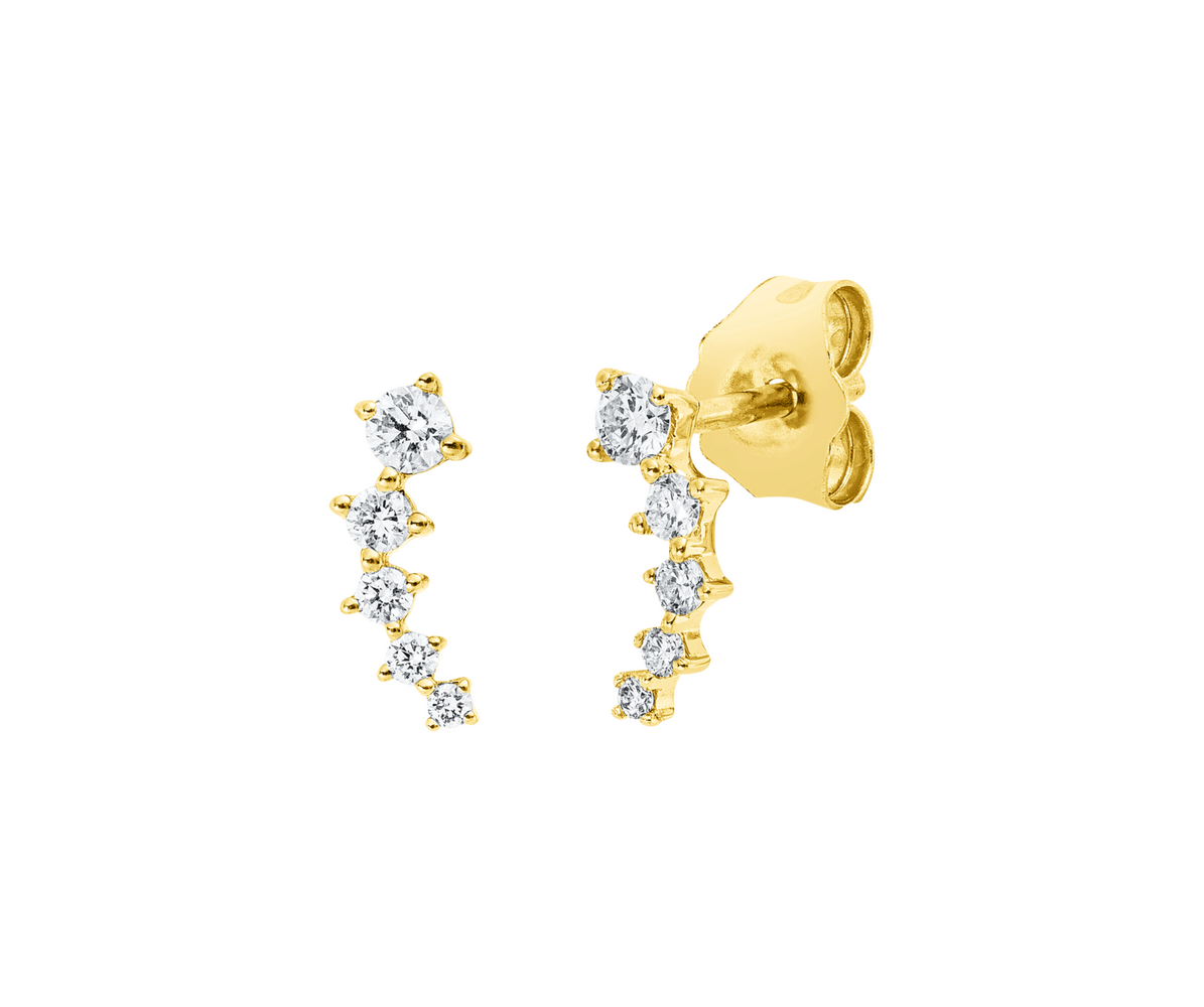 Brogle Classic diamond stud earrings Brogle Classic diamond stud earrings