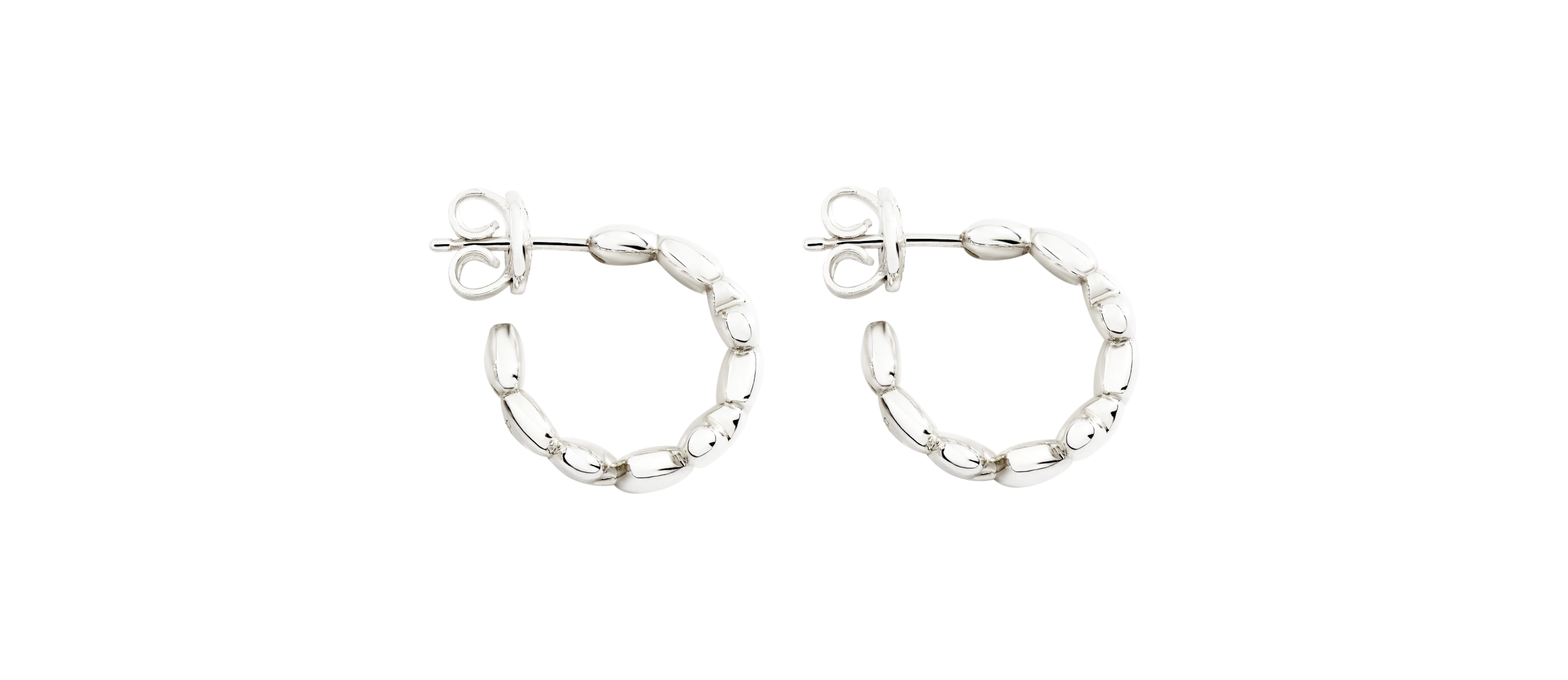 Dodo heart hoop earrings Dodo heart hoop earrings