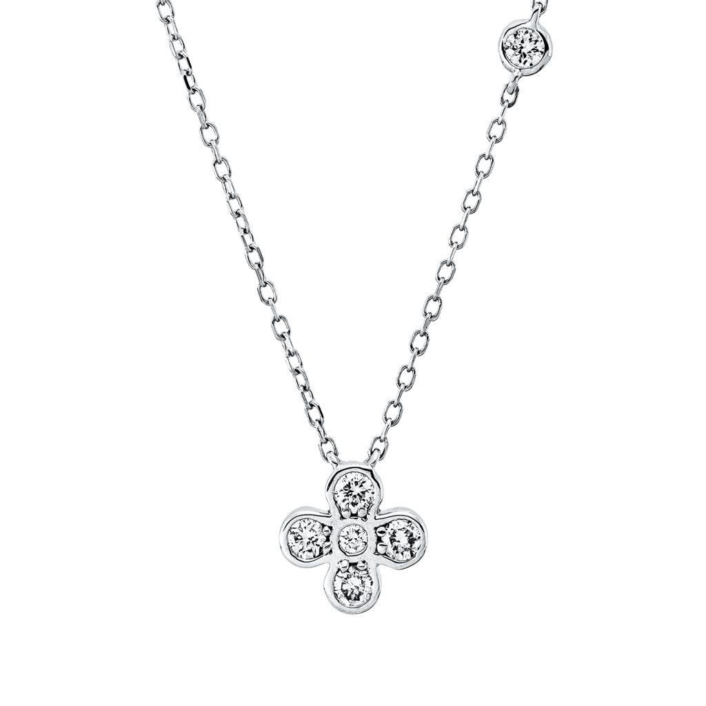 Brogle Classic necklace with diamond pendant Brogle Classic necklace with diamond pendant