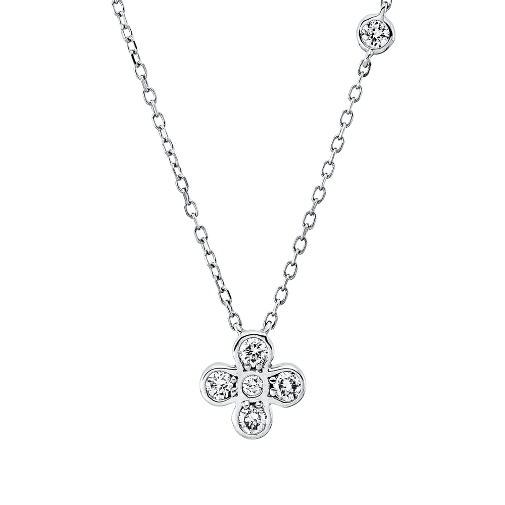 Brogle Classic necklace with diamond pendant Brogle Classic necklace with diamond pendant