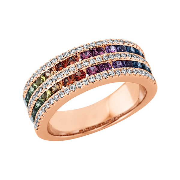 Brogle Selection Rainbow Ring