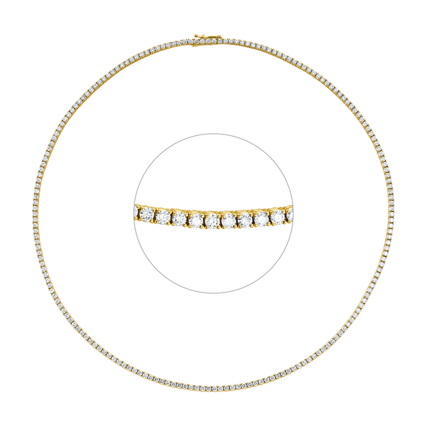 Brogle Selection tennis necklace