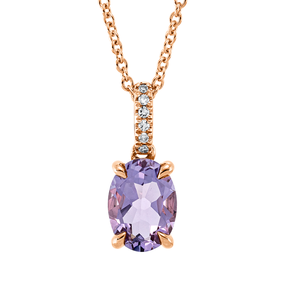 Brogle Classic Kette mit Amethystanhänger Brogle Classic Kette mit Amethystanhänger