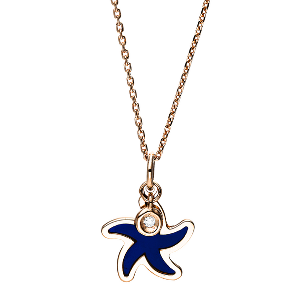 Brogle Selection Spirit gold chain with diamond pendant