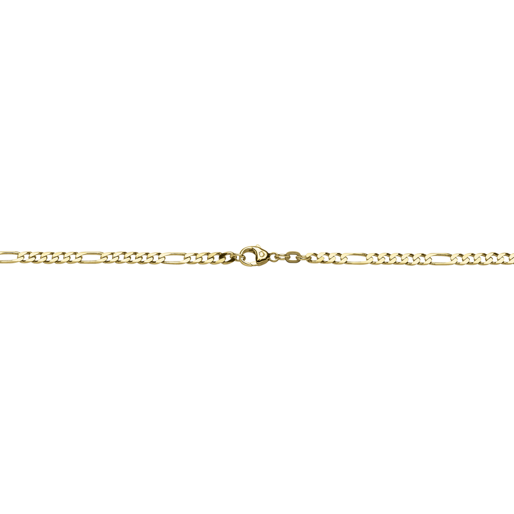 Brogle Classic Figaroarmband diamantiert 3,5mm Brogle Classic Figaroarmband diamantiert 3,5mm