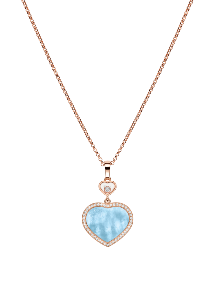 Chopard Happy Hearts Halskette mit Anhänger Chopard Happy Hearts Halskette mit Anhänger