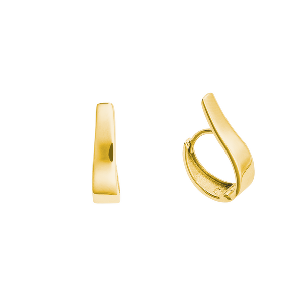 Brogle Selection Essentials gold hoop earrings