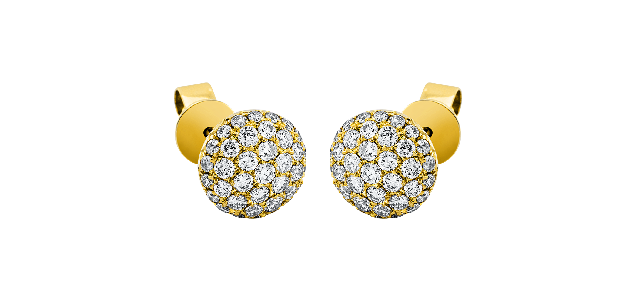 Brogle Classic diamond stud earrings