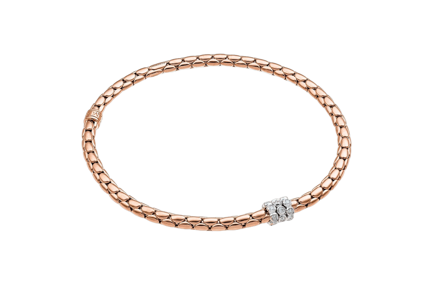 750 Rosé-, Weißgold