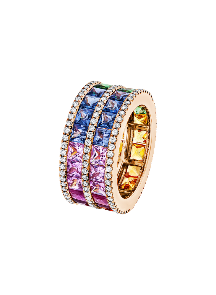 Brogle Selection sapphire ring Rainbow Brogle Selection sapphire ring Rainbow